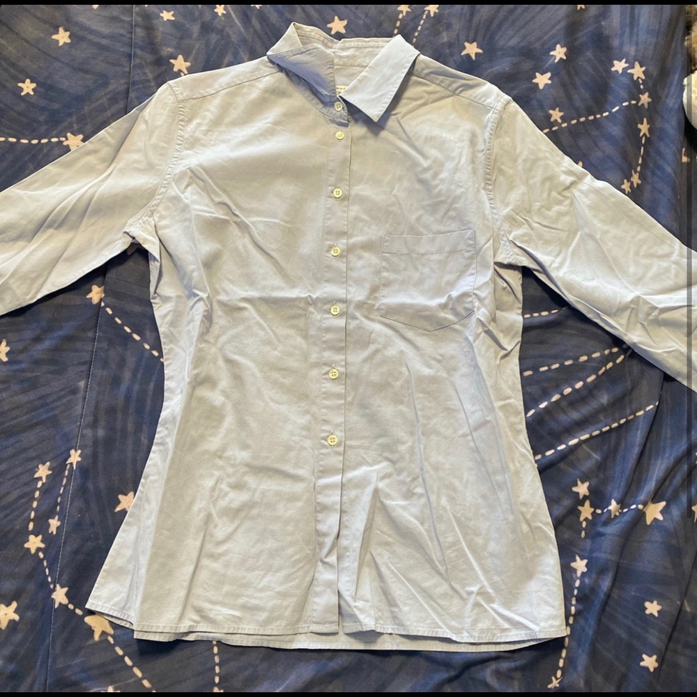 Blue Button Down